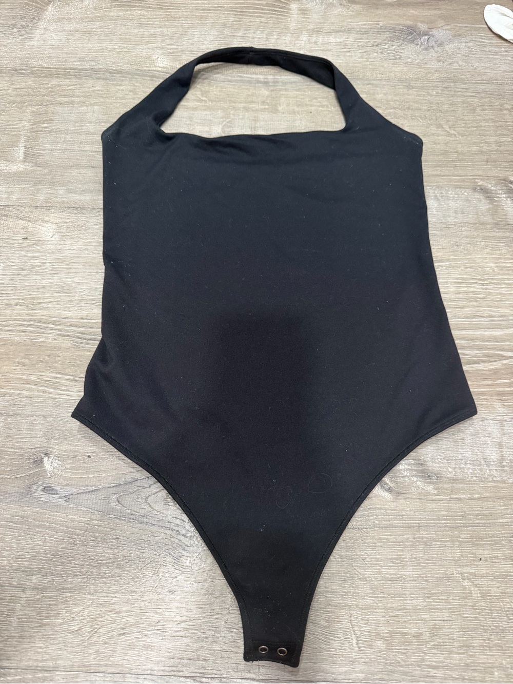 Abercrombie & Fitch Black Halter Bodysuit